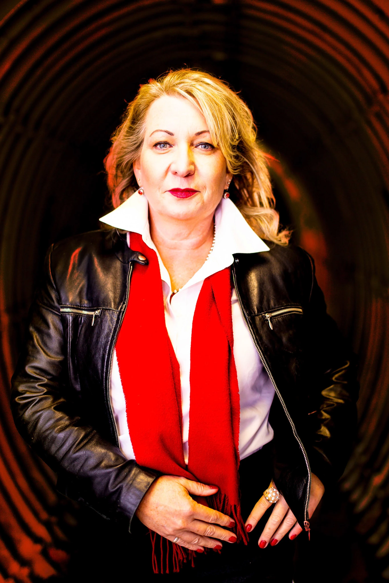 Professional editorial executive portrait